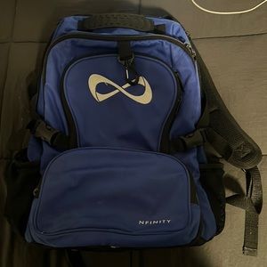 Royal blue, infinity, backpack